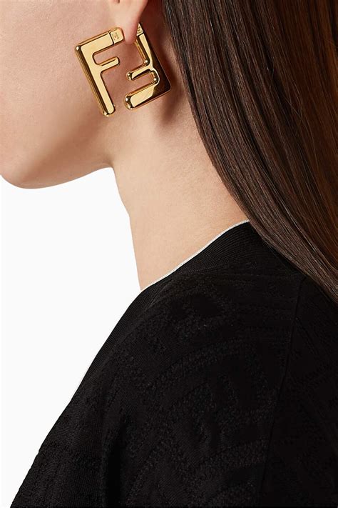 fendi earrings f